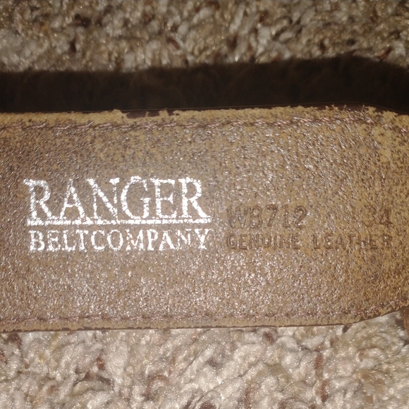 Cowhide Belt - Picture 4 of 4